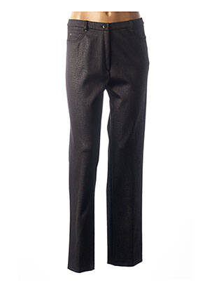 Pantalon tiesi kirpimas normala dydis juodas GUY DUBOUIS moteris