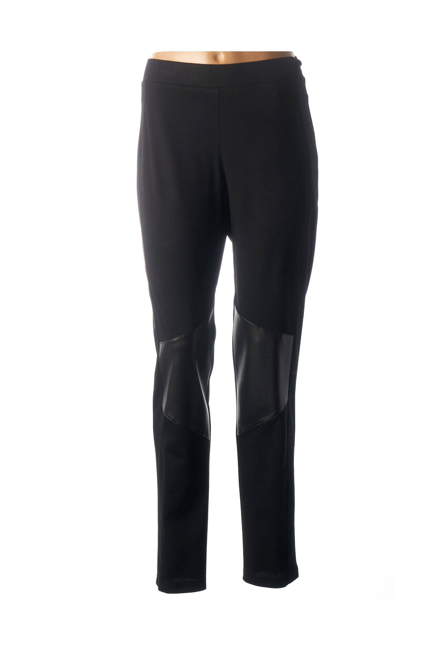 Pantalon lieknas juodas MERI & ESCA moteris