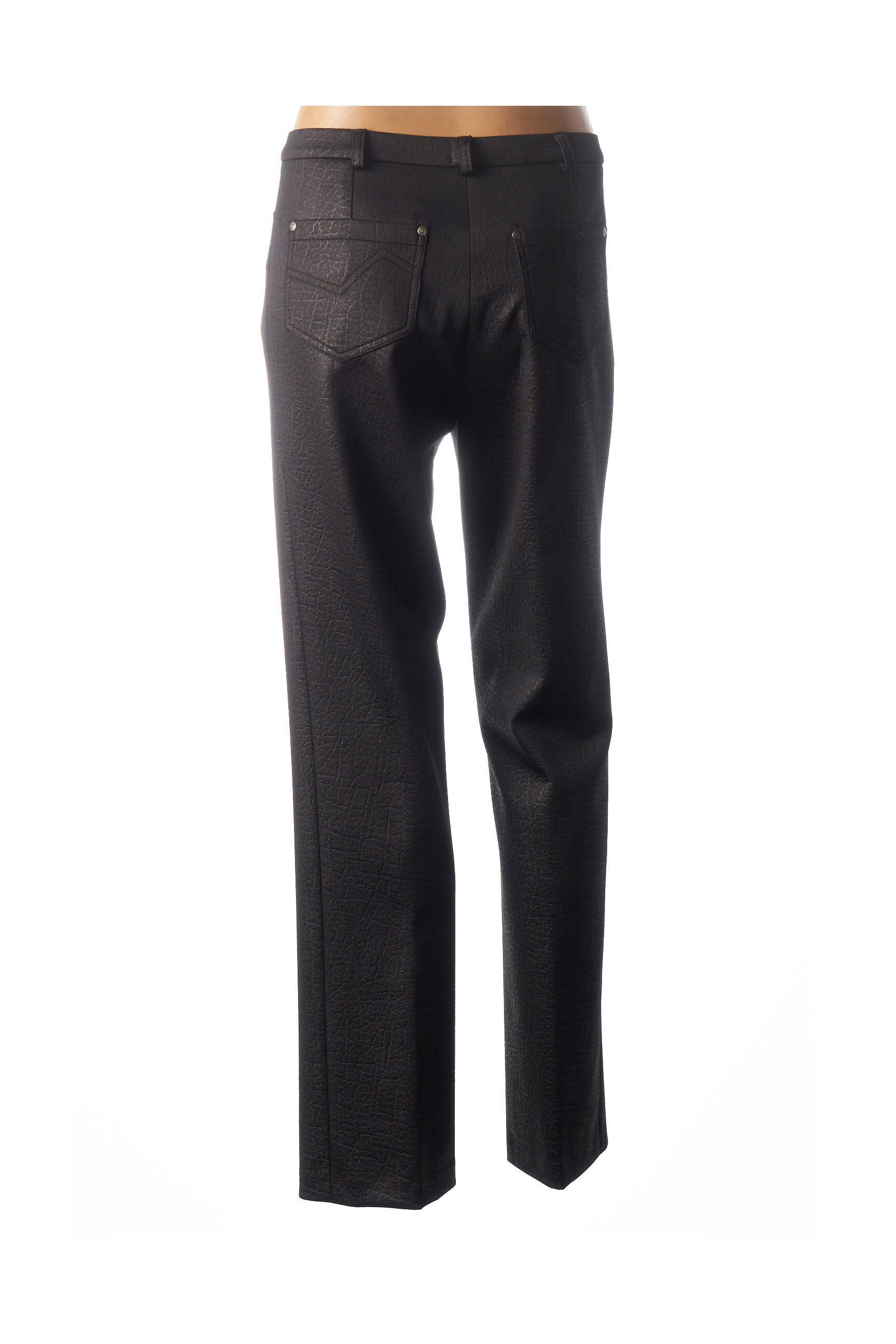 Pantalon tiesi kirpimas normala dydis juodas GUY DUBOUIS moteris