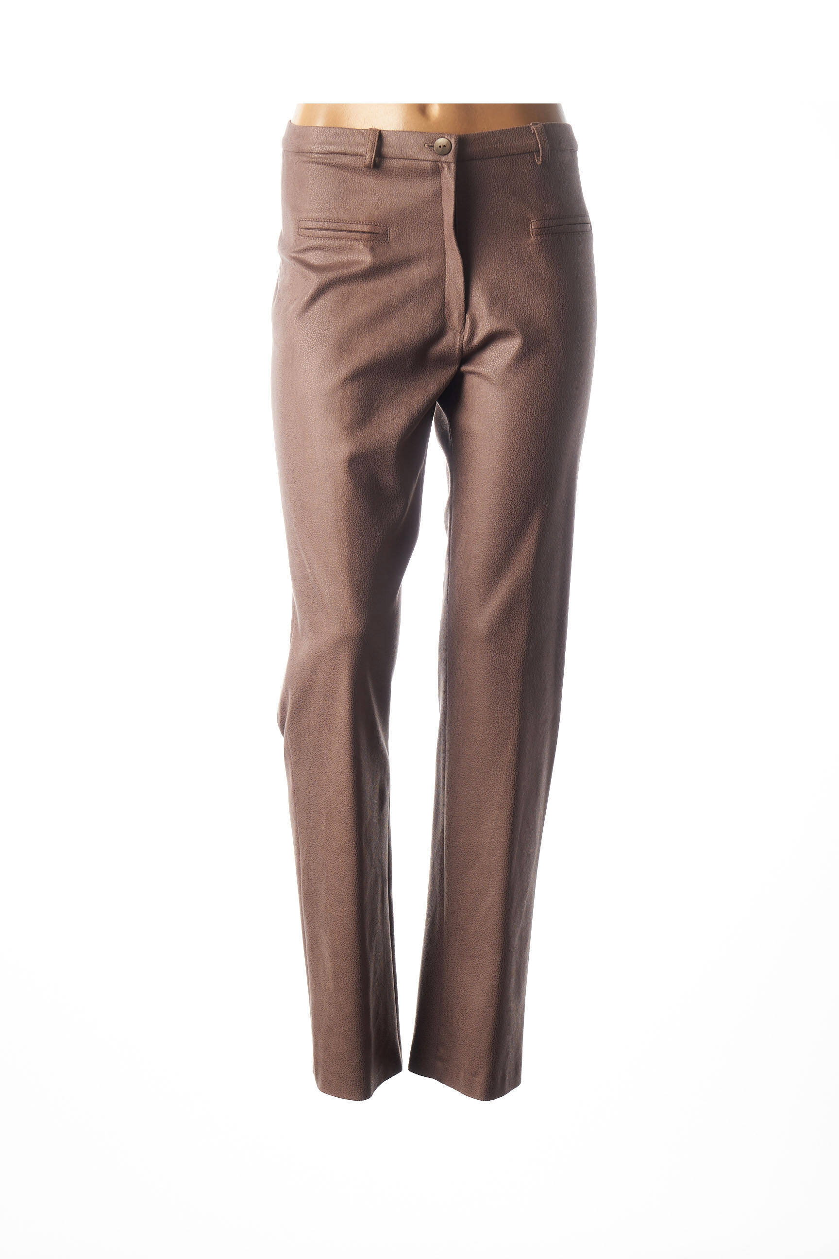 Pantalon lieknas normala dydis rudas GUY DUBOUIS moteris