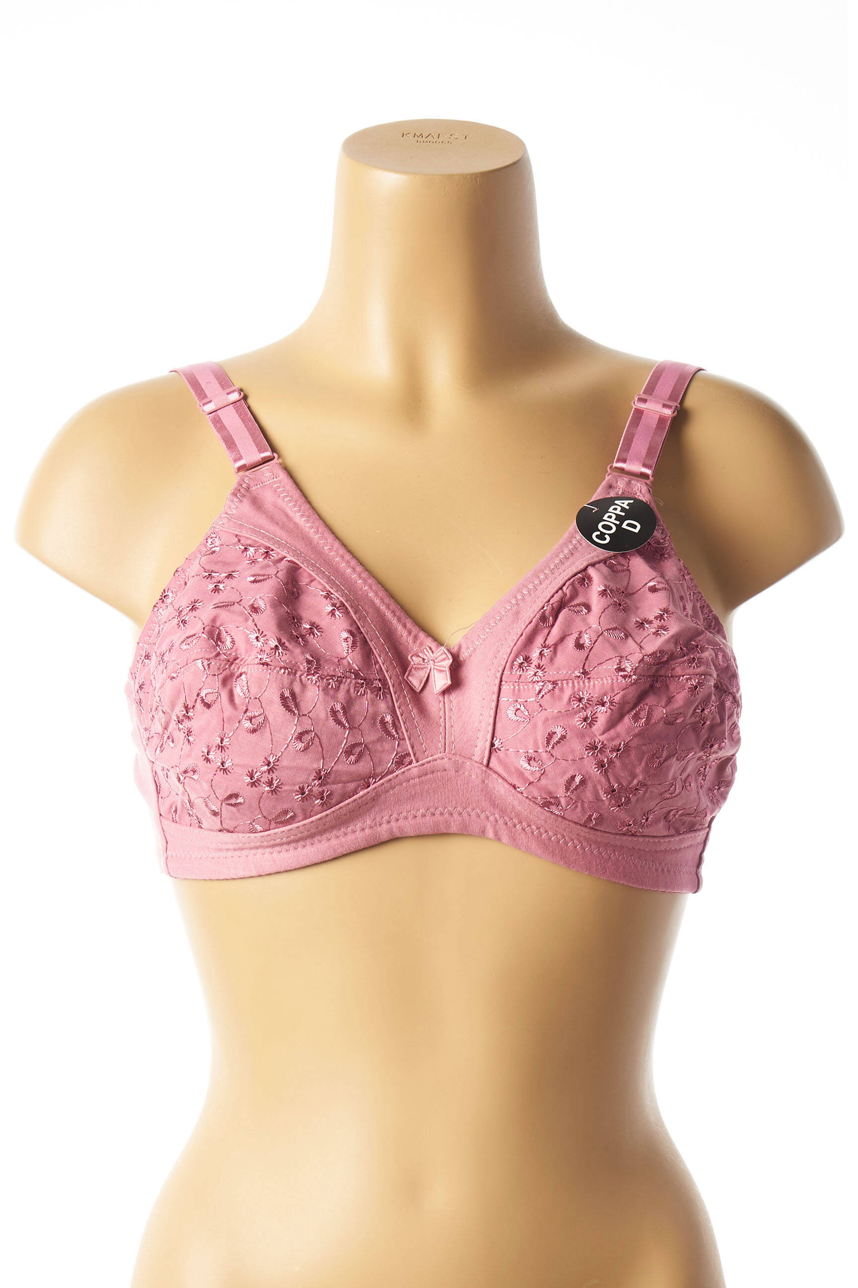Liemenėlė be rėmo be rėmo rožinė ROSA JUNIO moteris