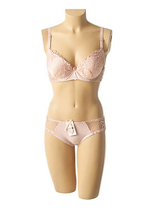 Lingerie rinkinys reguliuojamos elastinės petnešos kremas HANA moteris
