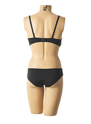 Lingerie rinkinys reguliuojamos elastinės petnešos juodas HANA moteris
