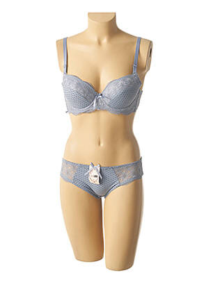 Lingerie rinkinys kelnaitės mėlyna HANA moteris