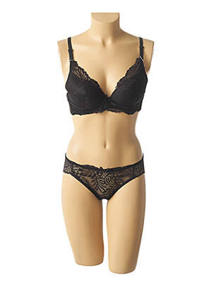 Lingerie rinkinys mikropluoštai juodas HANA moteris