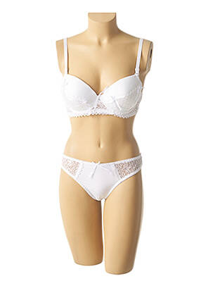 Lingerie rinkinys mikropluoštai baltas HANA moteris