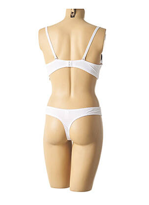 Lingerie rinkinys mikropluoštai baltas HANA moteris