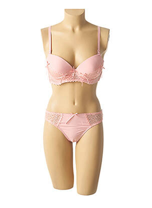 Lingerie rinkinys mikropluoštai rožinė HANA moteris