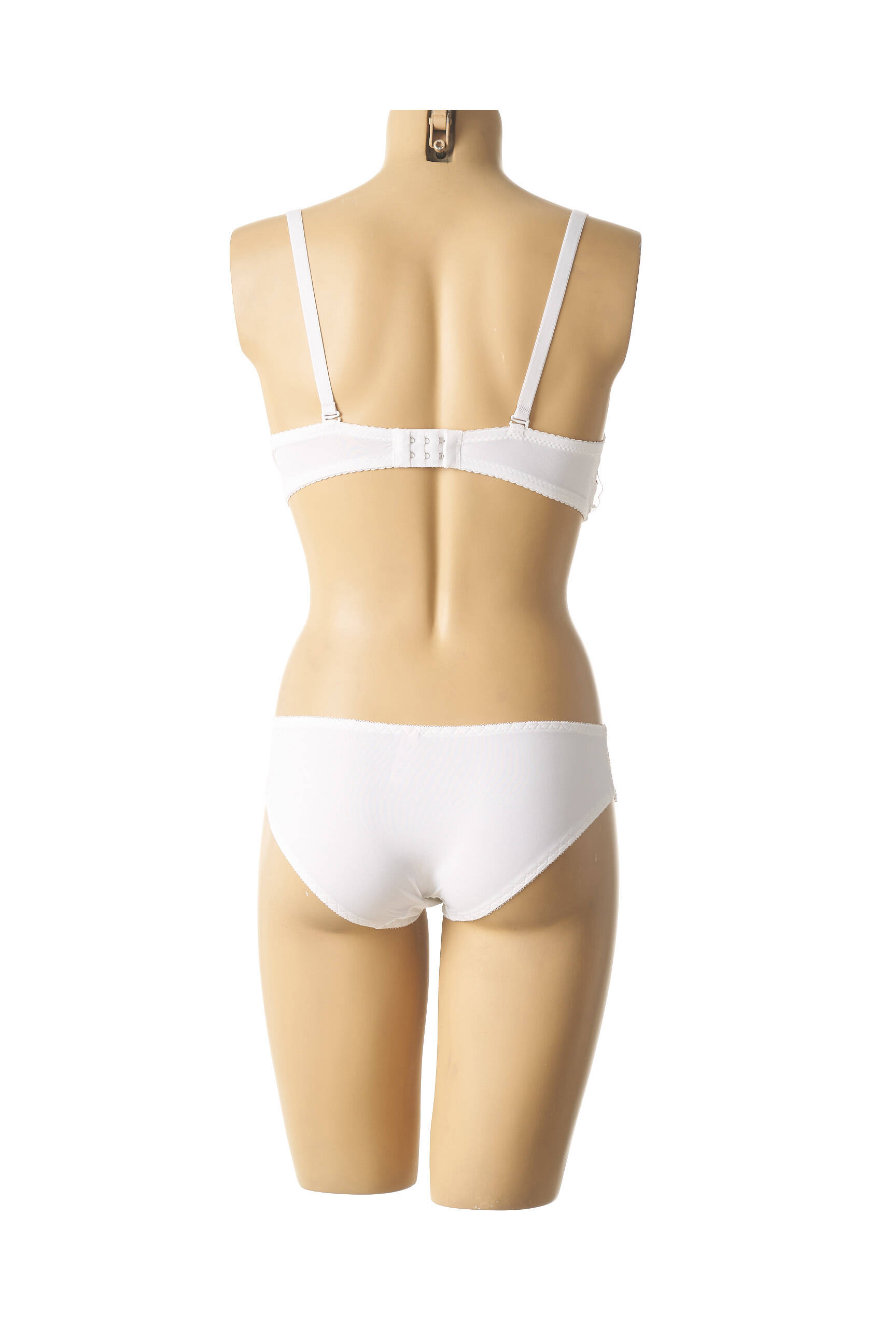 Lingerie rinkinys reguliuojamos elastinės petnešos bežinis HANA moteris