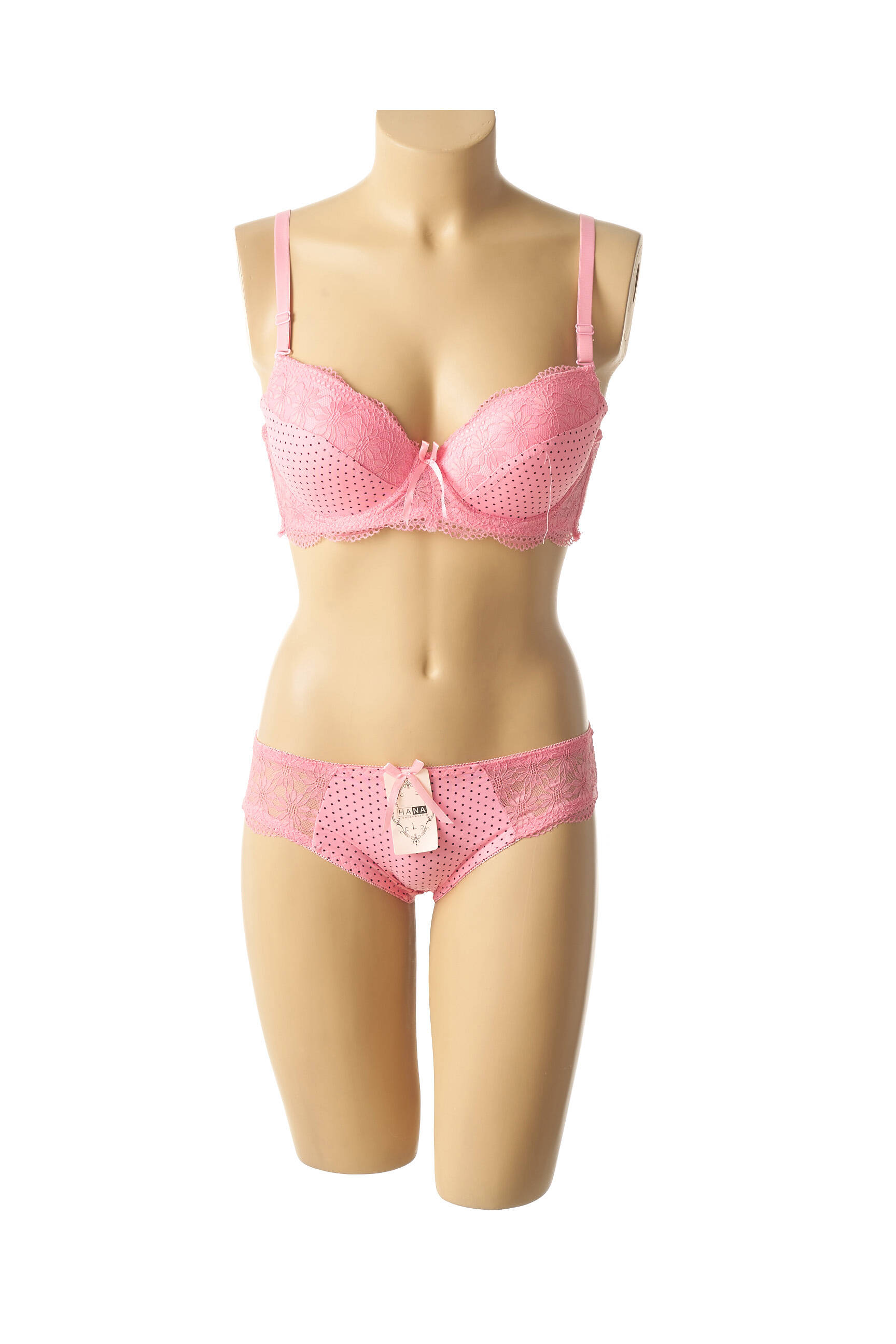 Lingerie rinkinys kelnaitės rožinė HANA moteris