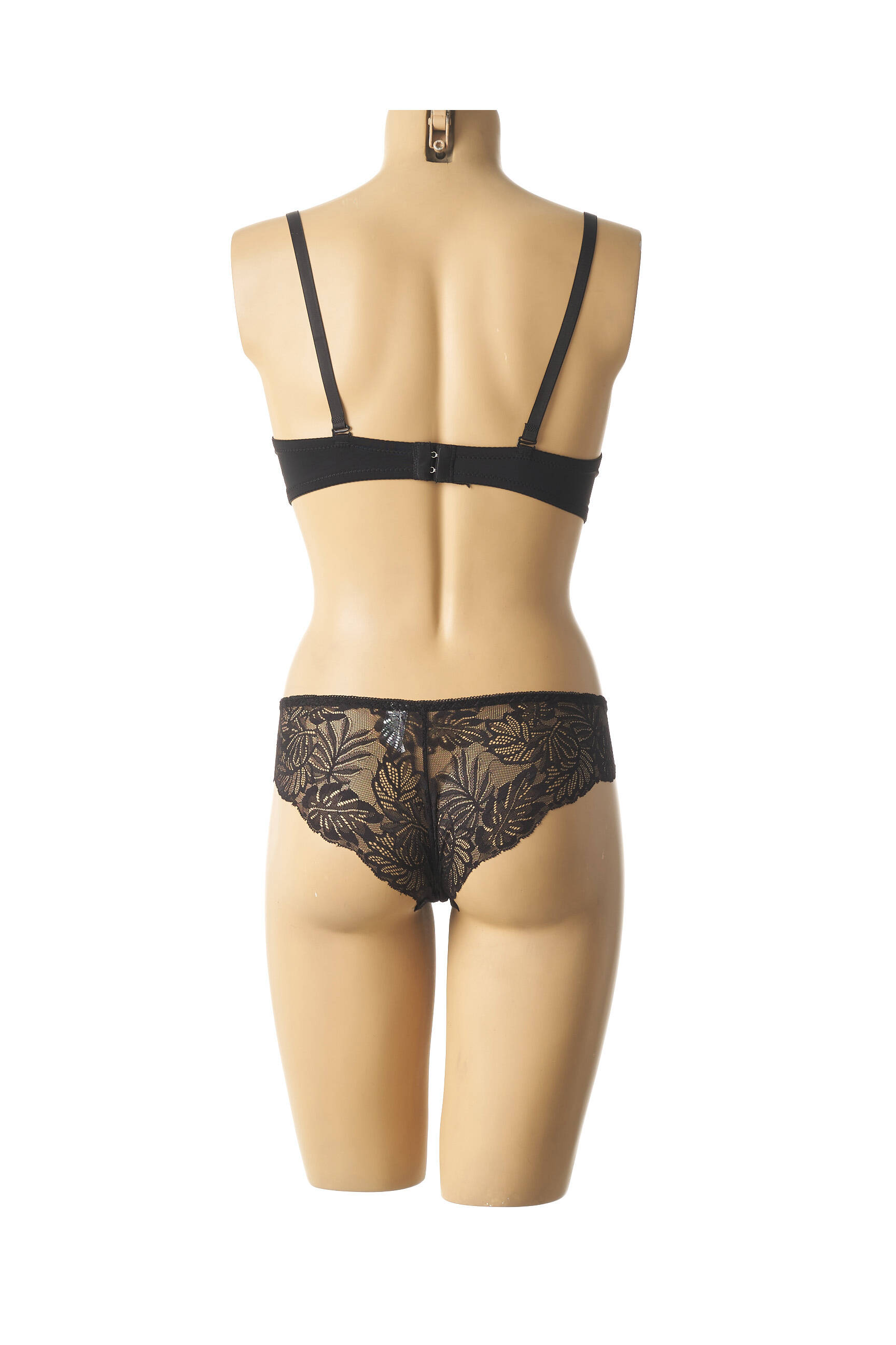 Lingerie rinkinys mikropluoštai juodas HANA moteris