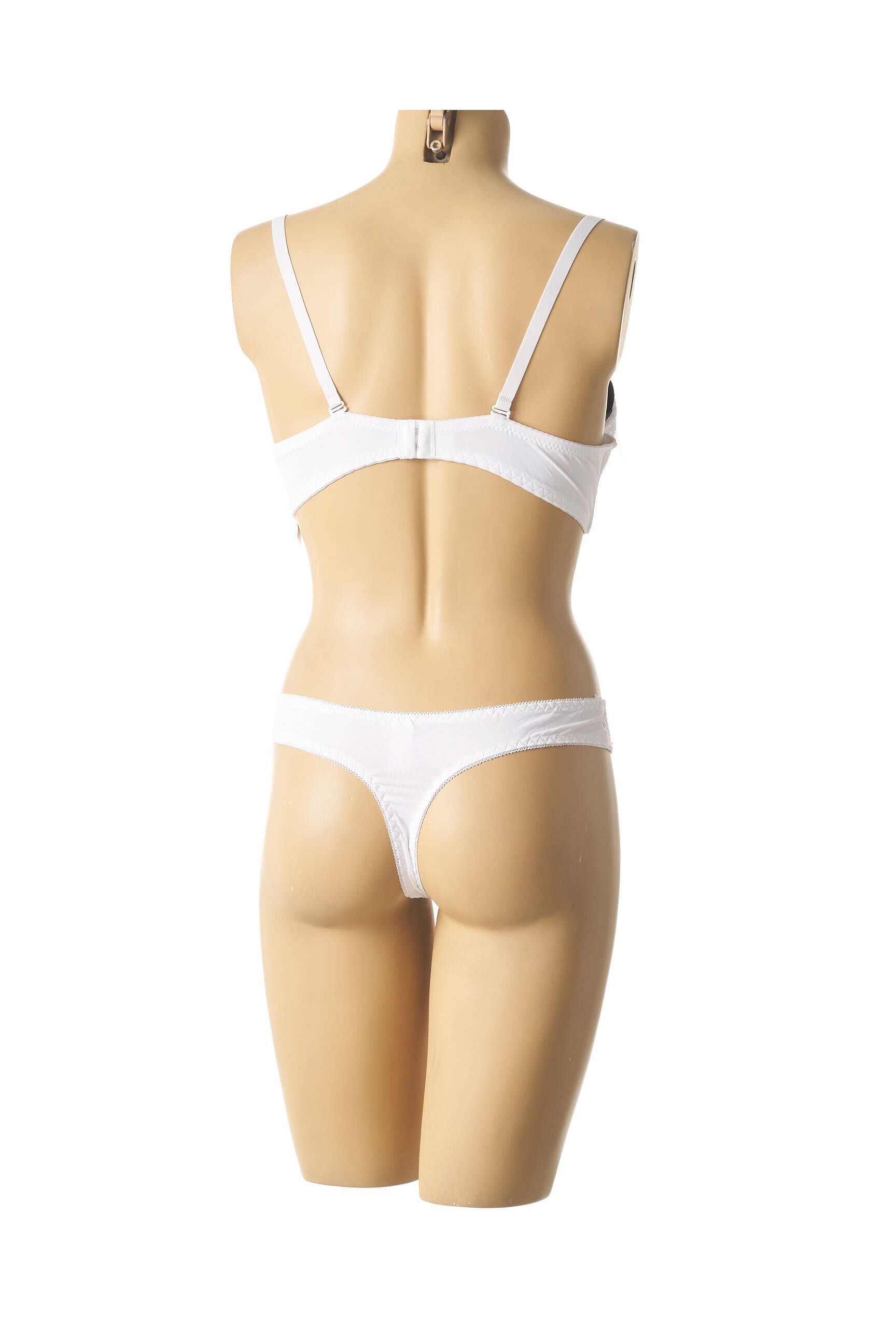 Lingerie rinkinys mikropluoštai baltas HANA moteris