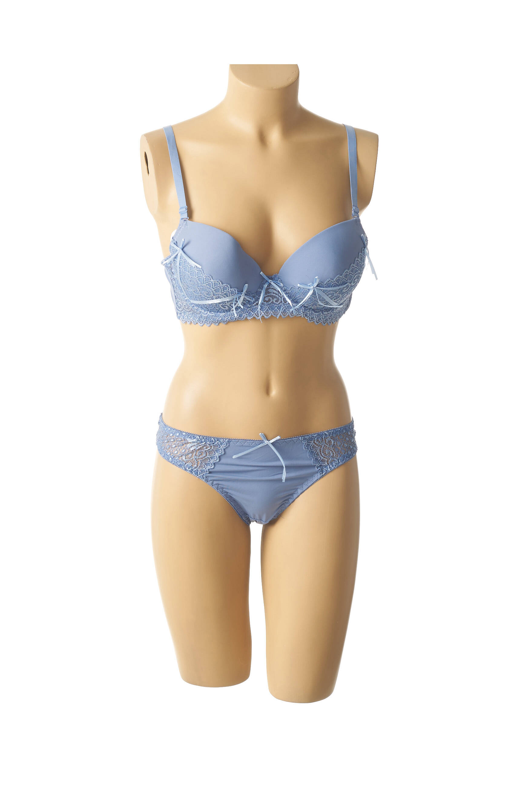 Lingerie rinkinys mikropluoštai mėlyna HANA moteris