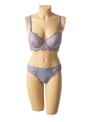 Lingerie rinkinys mėlyna HANA moteris