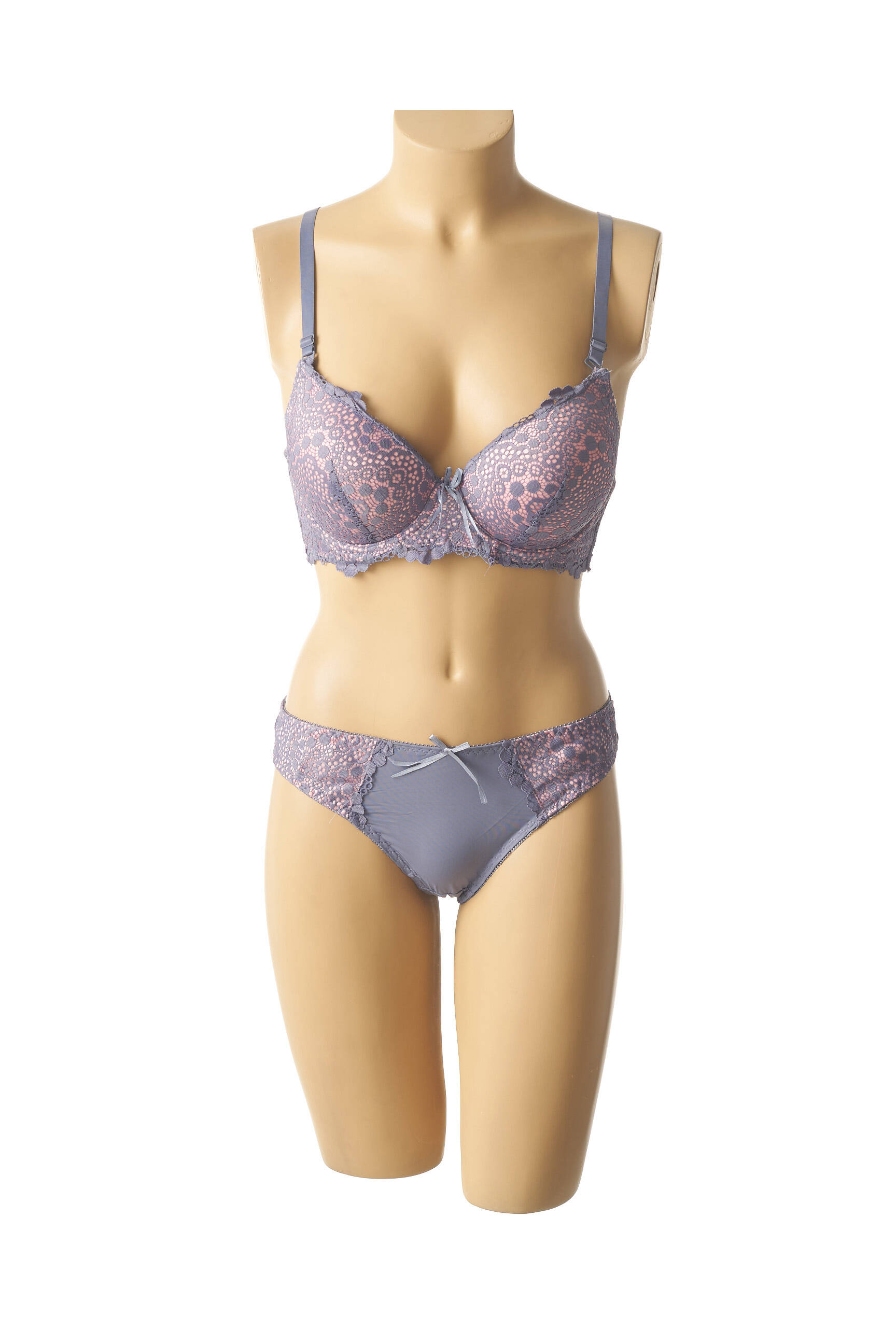 Lingerie rinkinys mėlyna HANA moteris