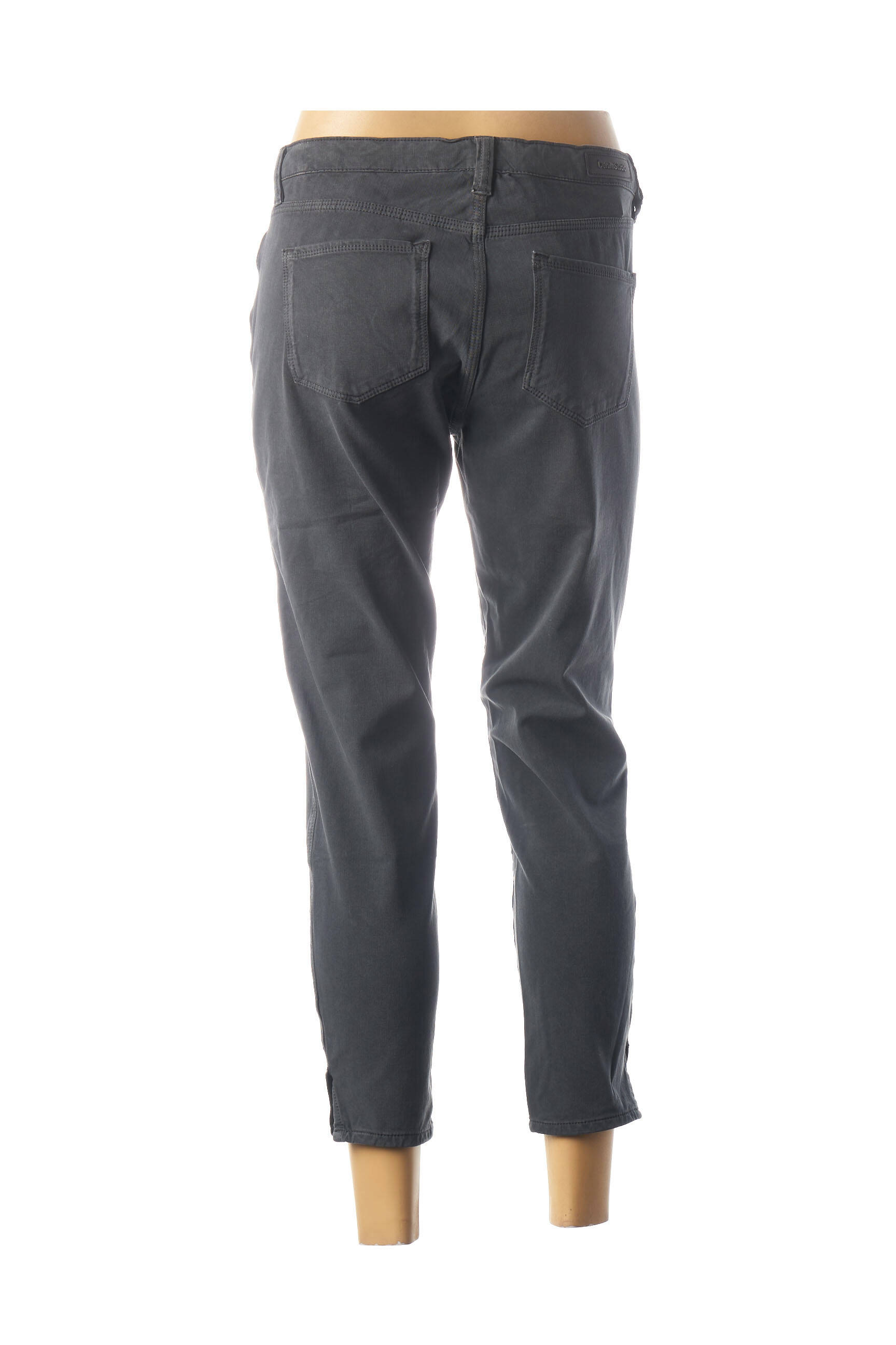 Pusilgių kelnių tamprumas maža dydžio pilka DENIM STUDIO moteris