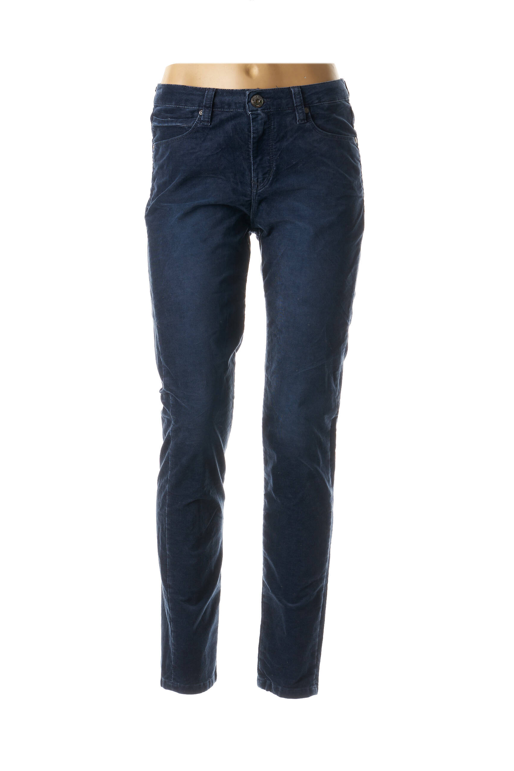 Lieknos kelnės maža dydžio maža dydžio mėlyna DENIM STUDIO moteris