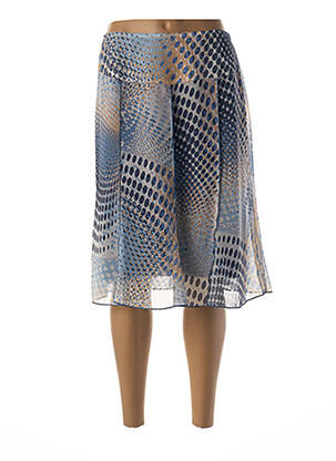 Pusilgis sijonas tamprumas mėlyna GUY DUBOUIS moteris
