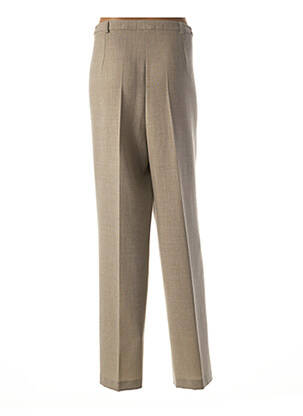 Pantalon tiesi kirpimas žalias FRANCE RIVOIRE moteris