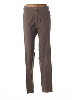 Pantalon tiesi kirpimas normala dydis pilka FRANCE RIVOIRE moteris