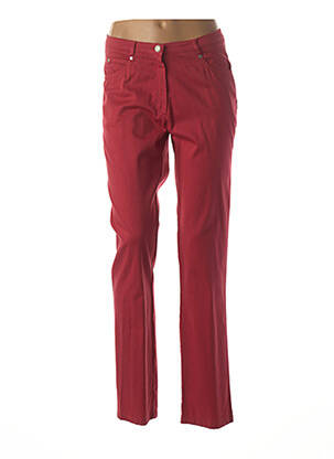 Pantalon lieknas normala dydis raudona FRANCE RIVOIRE moteris