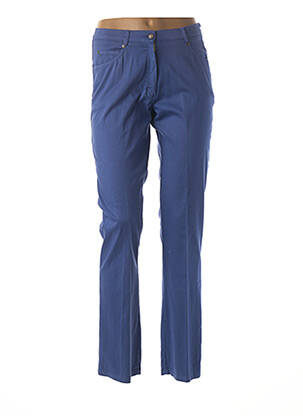 Pantalon tiesi kirpimas normala dydis mėlyna GUY DUBOUIS moteris
