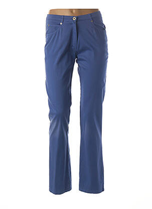 Pantalon tiesi kirpimas normala dydis mėlyna FRANCE RIVOIRE moteris