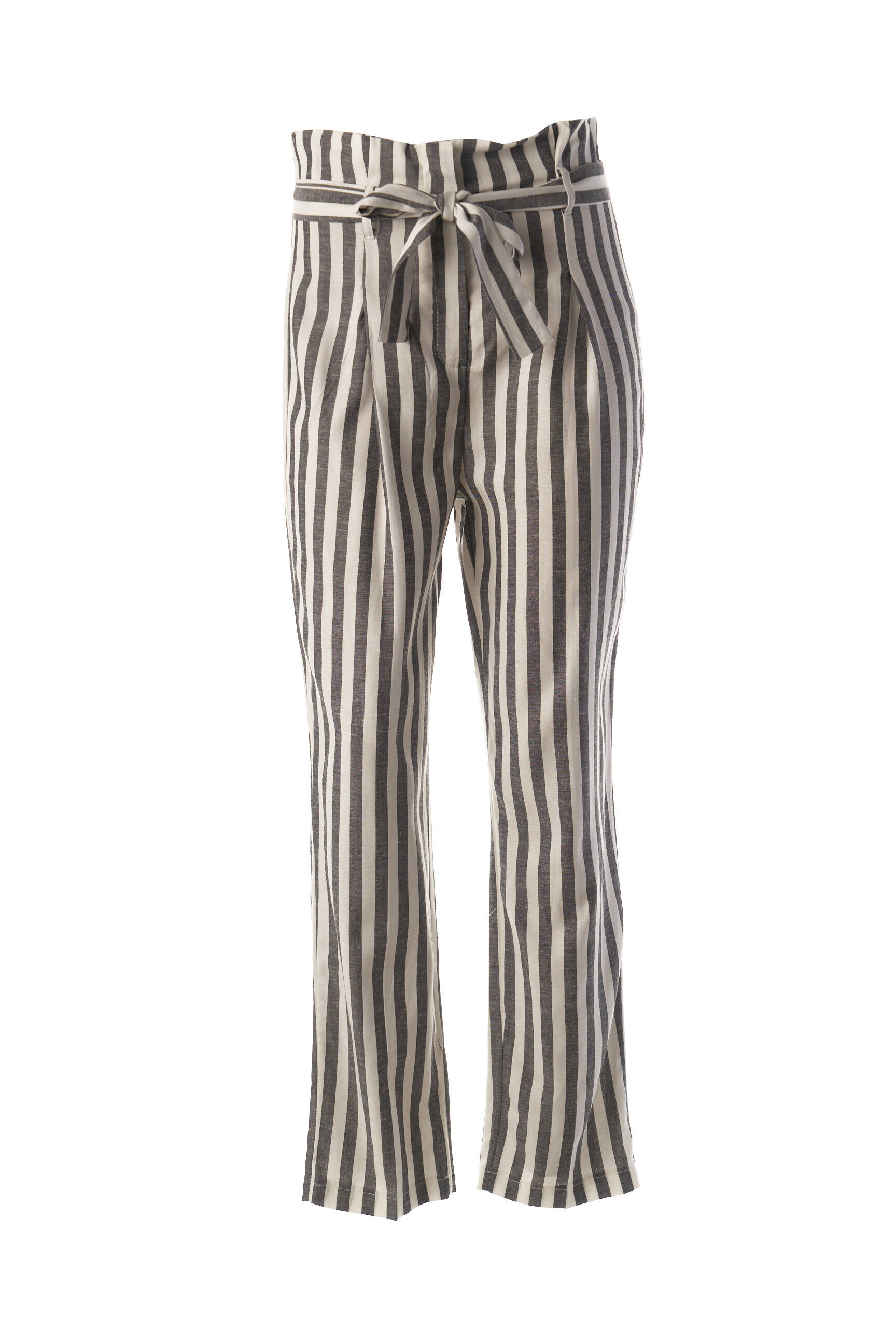 Pantalon aukšta talija aukšta talija pilka MERI & ESCA moteris