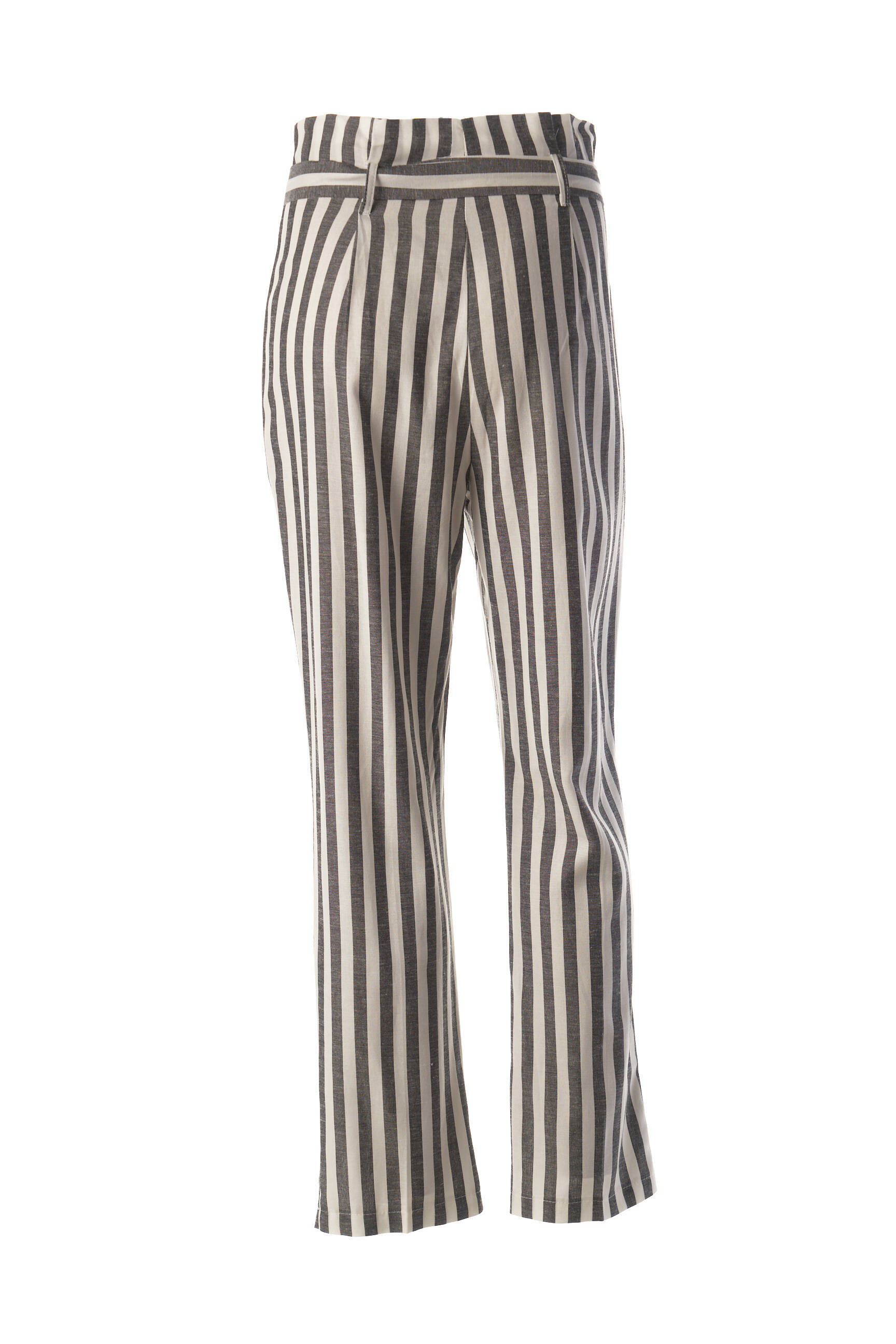 Pantalon aukšta talija aukšta talija pilka MERI & ESCA moteris