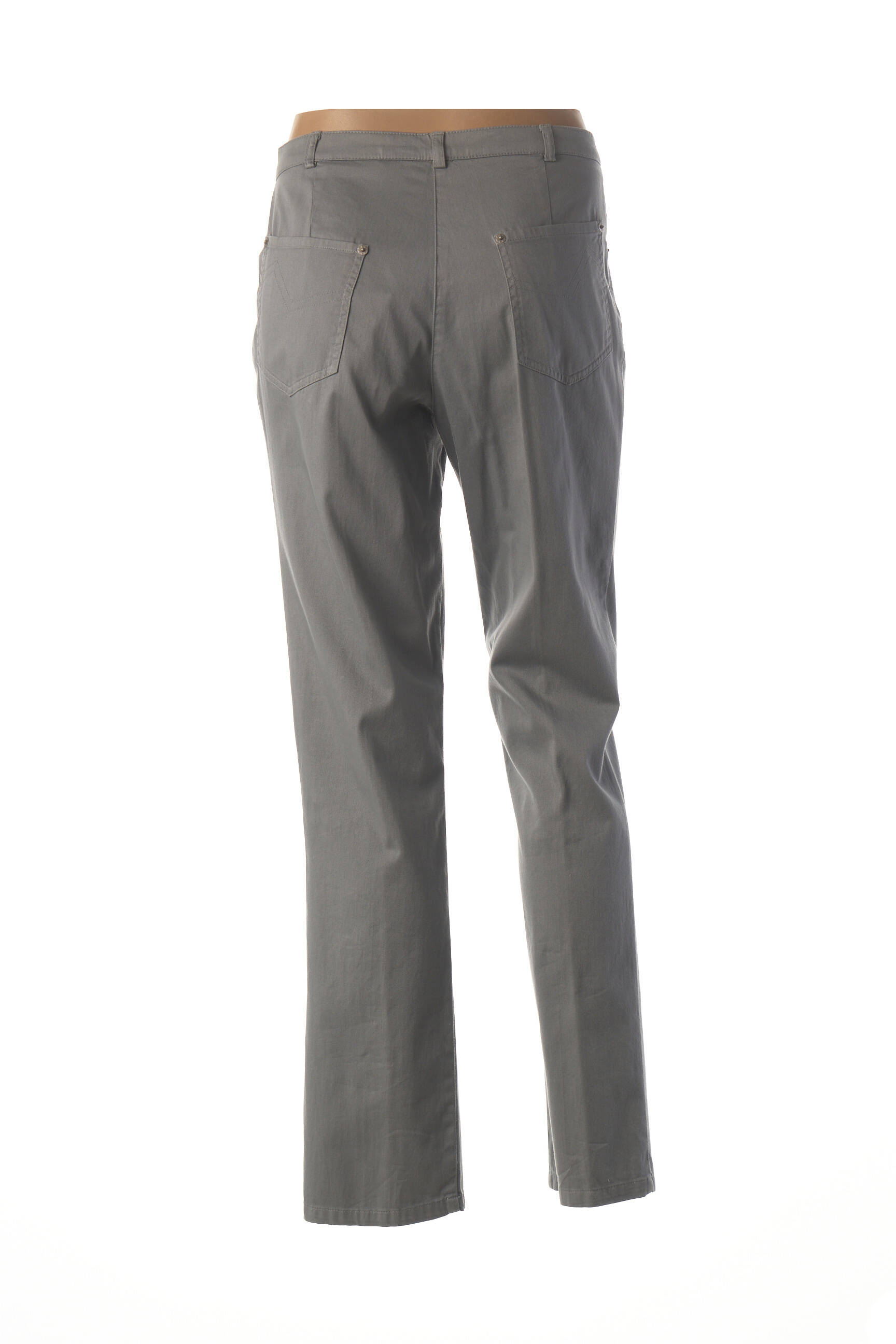 Pantalon tiesi kirpimas normala dydis pilka GUY DUBOUIS moteris