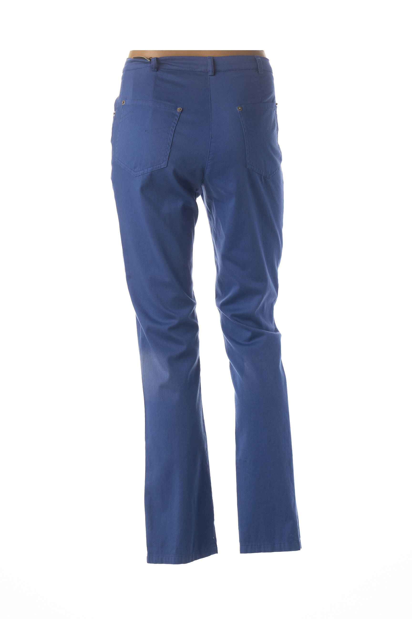 Pantalon tiesi kirpimas normala dydis mėlyna GUY DUBOUIS moteris