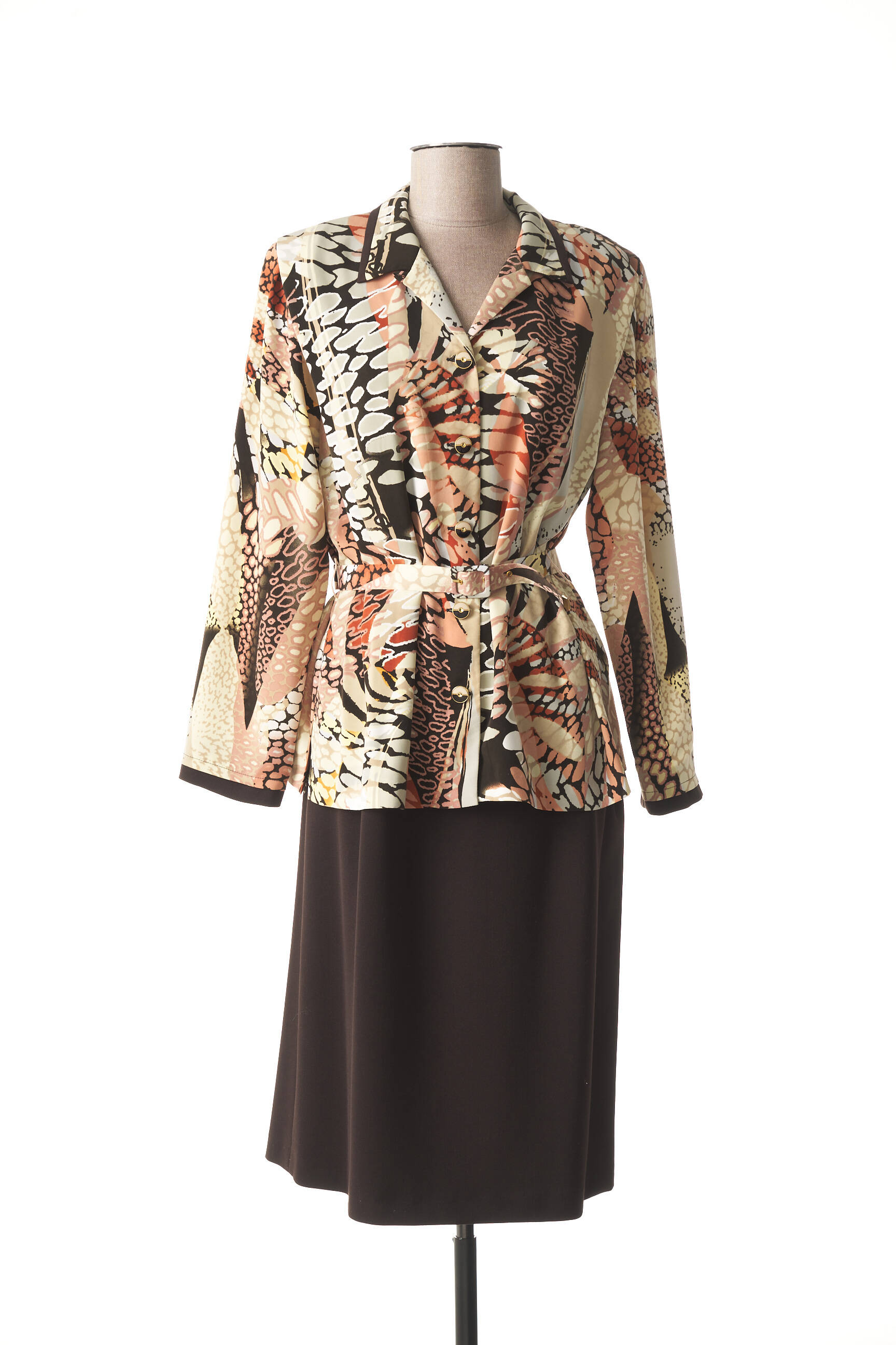 Ensemble pečių pagalvėlė geltona FRANCE RIVOIRE moteris