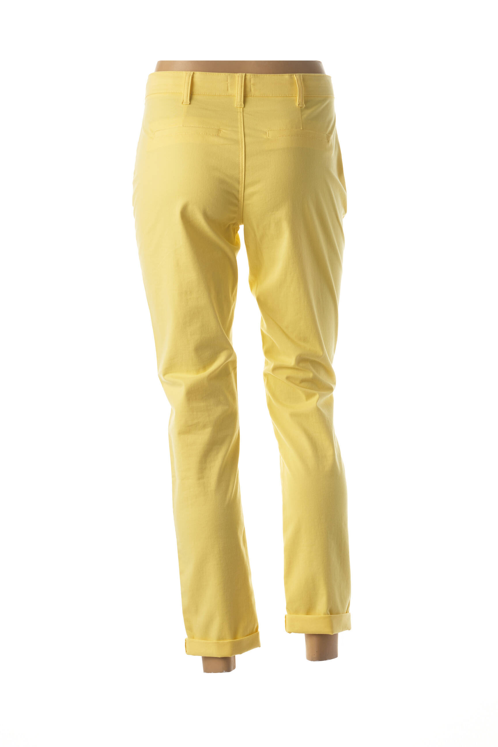 Pantalon kišenės maža dydžio geltona C'EST BEAU LA VIE moteris