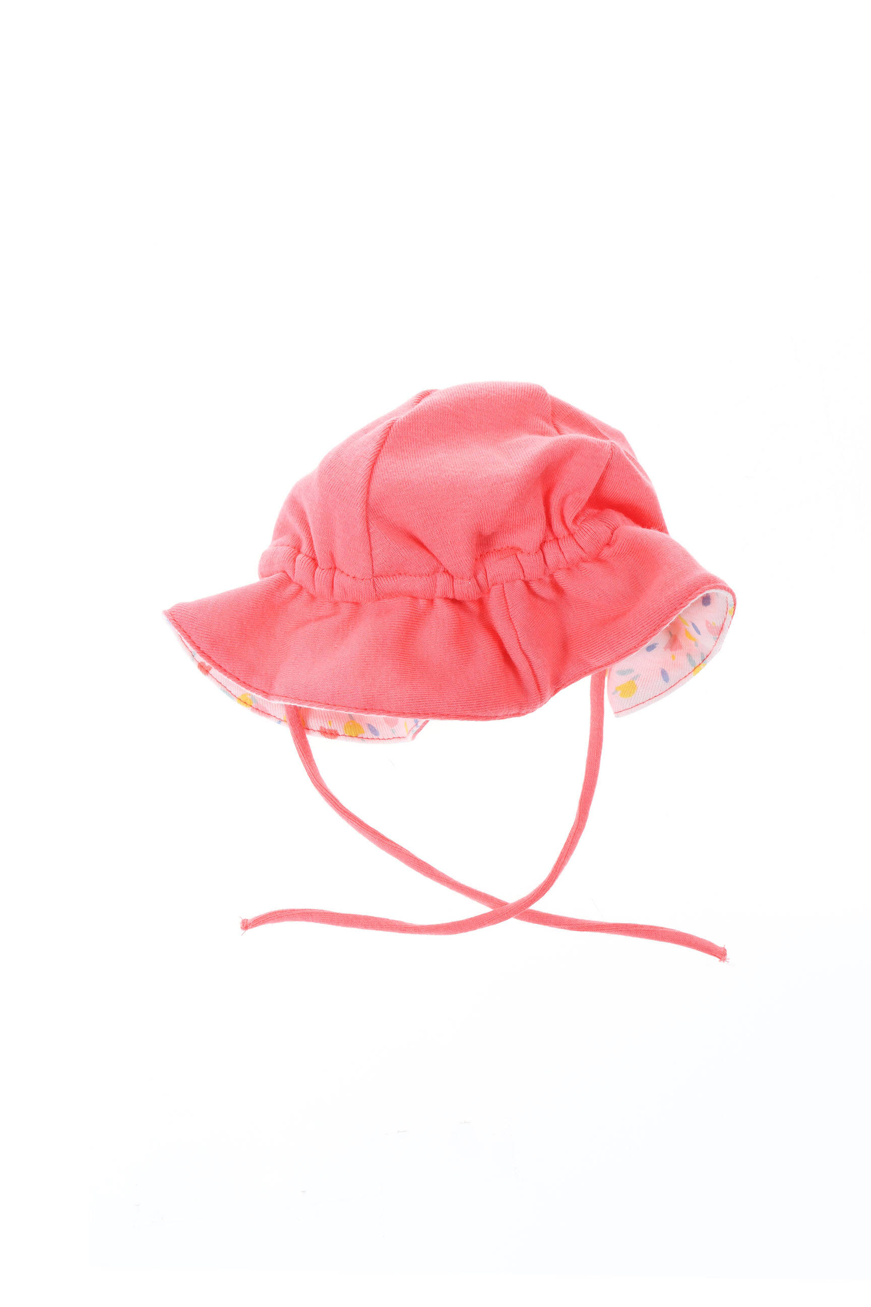 Skrybėlė užsegimas su raišteliais rožinė PETIT BATEAU mergina