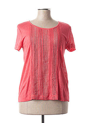 T-marškinys fantazijos raštas trumpas rankovės rožinė GERARD DAREL moteris