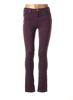 Pantalon siuvinėjimas su klinčiais maža dydžio violetinis DENIM STUDIO moteris