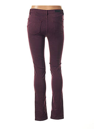 Pantalon siuvinėjimas su klinčiais maža dydžio violetinis DENIM STUDIO moteris