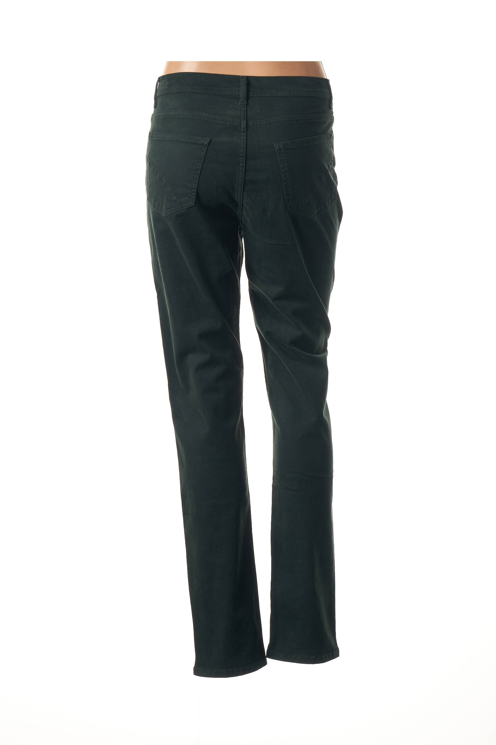 Pantalon tiesi kirpimas maža dydžio žalias IMPAQT moteris
