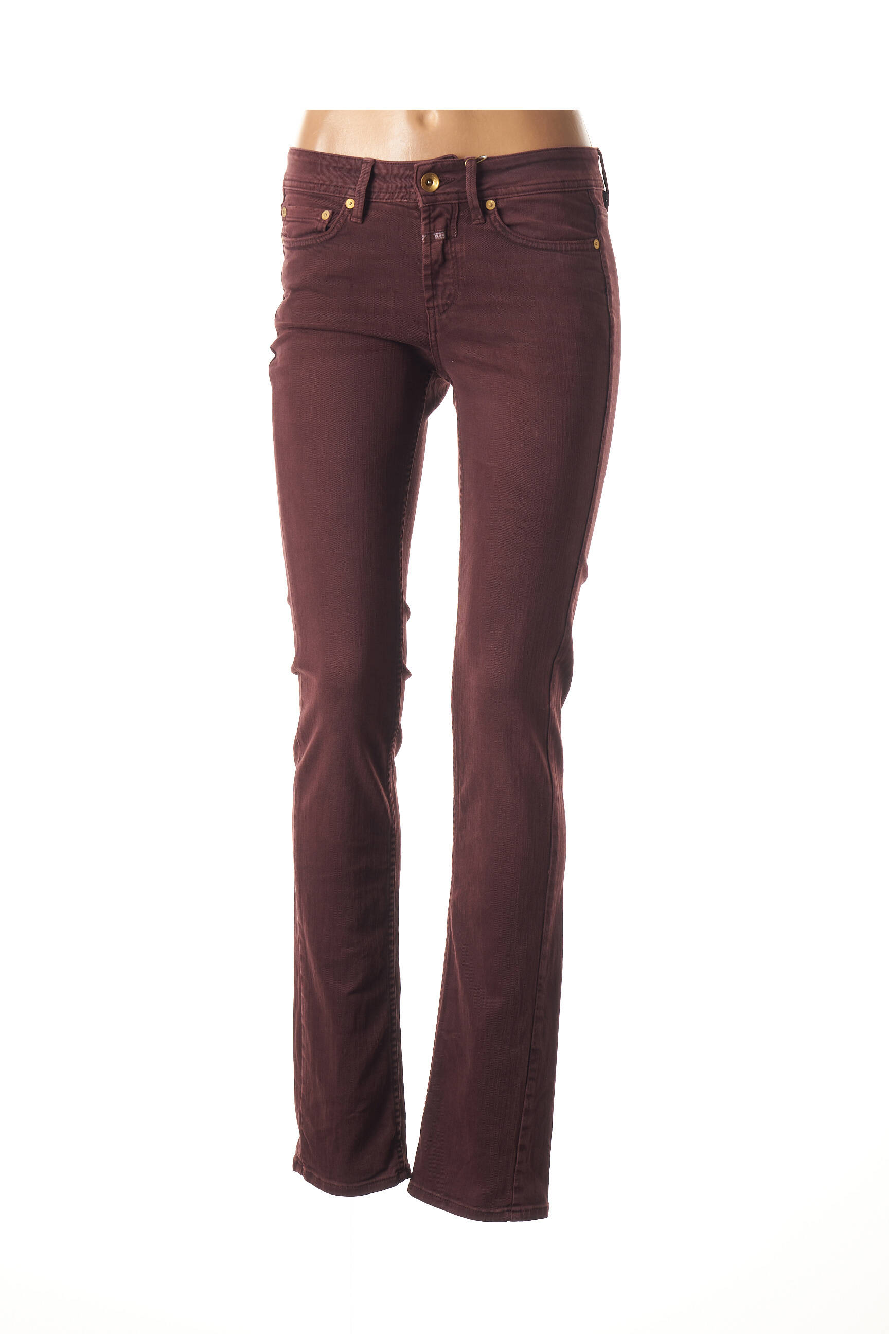 Pantalon lieknas maža dydžio violetinis CLOSED moteris
