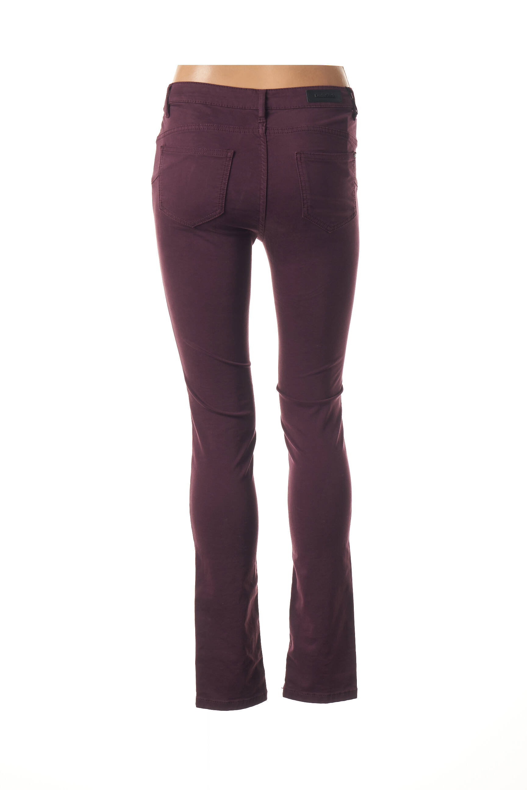 Pantalon siuvinėjimas su klinčiais maža dydžio violetinis DENIM STUDIO moteris