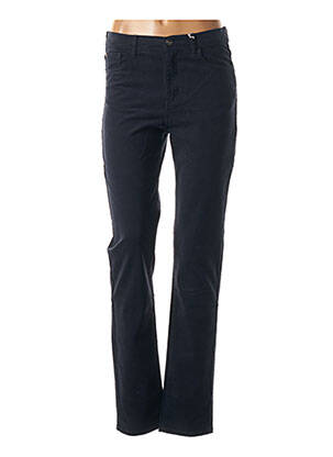 Pantalon lieknas aukšta talija mėlyna IMPACT moteris