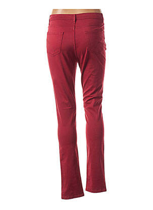 Pantalon kišenės aukšta talija raudona IMPACT moteris