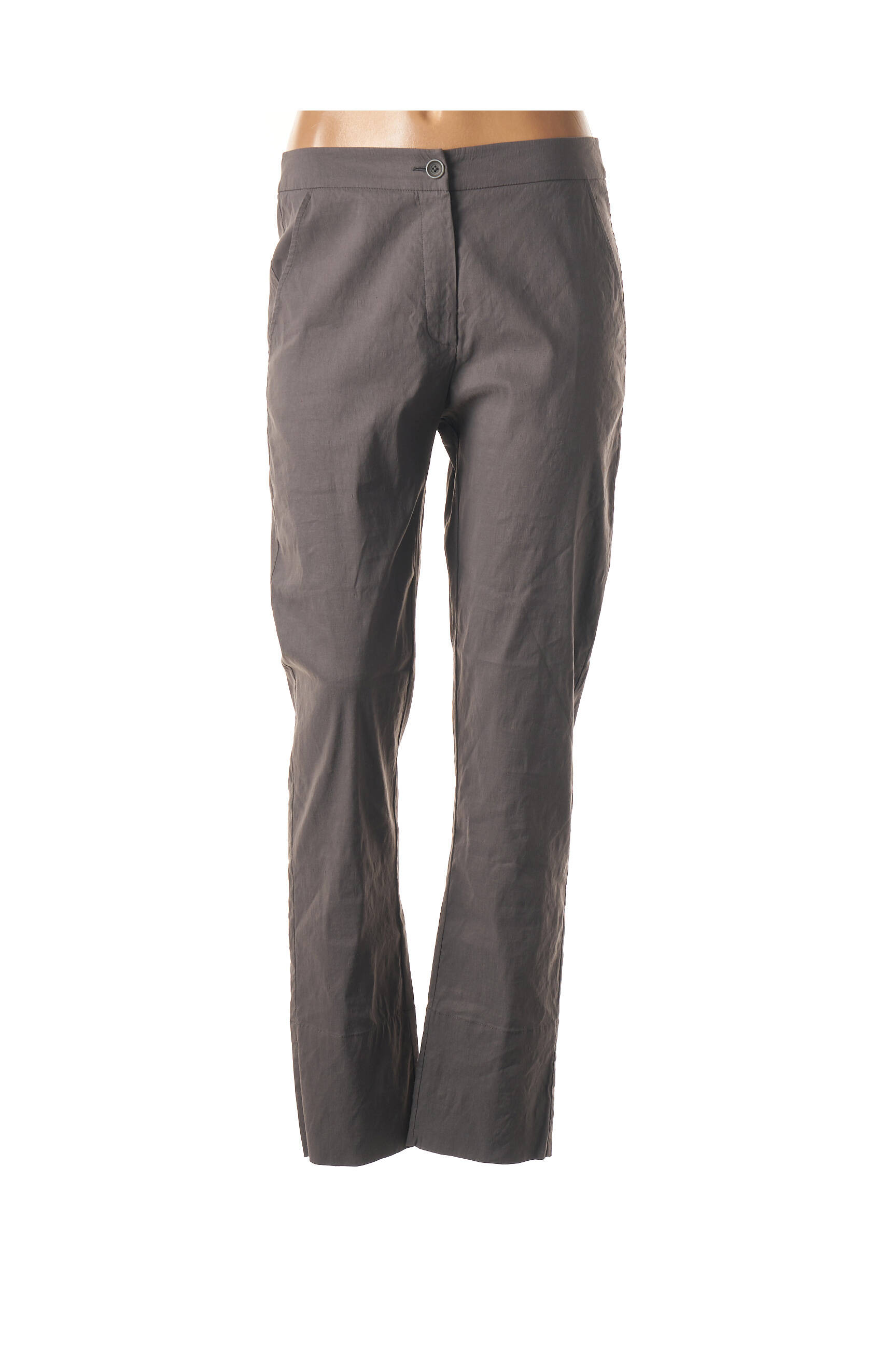 Pantalon kišenės normala dydis pilka CREA CONCEPT moteris