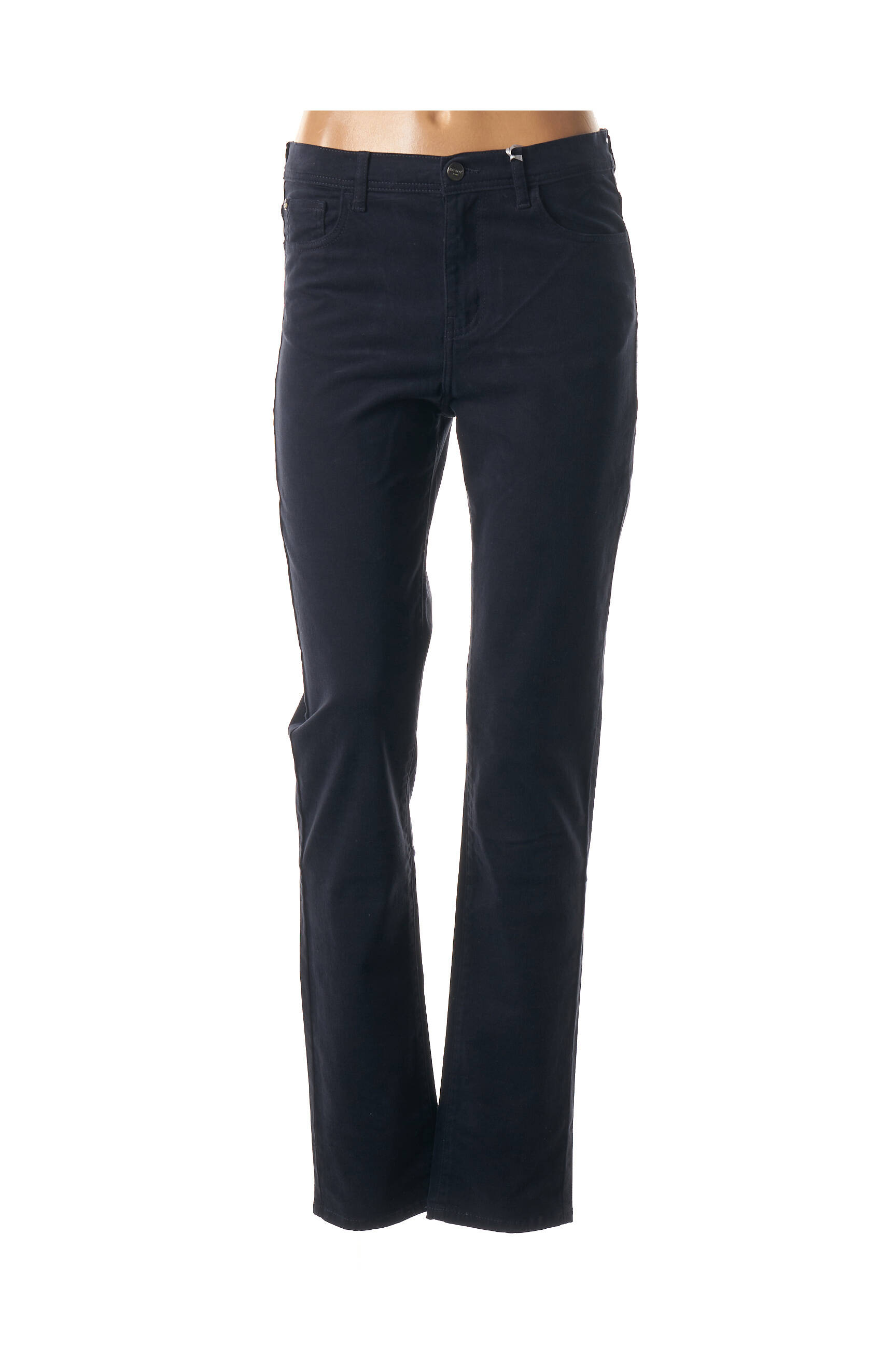 Pantalon aukšta talija aukšta talija mėlyna IMPACT moteris