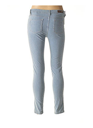 Pantalon siuvinėjimas su klinčiais maža dydžio mėlyna DENIM STUDIO moteris