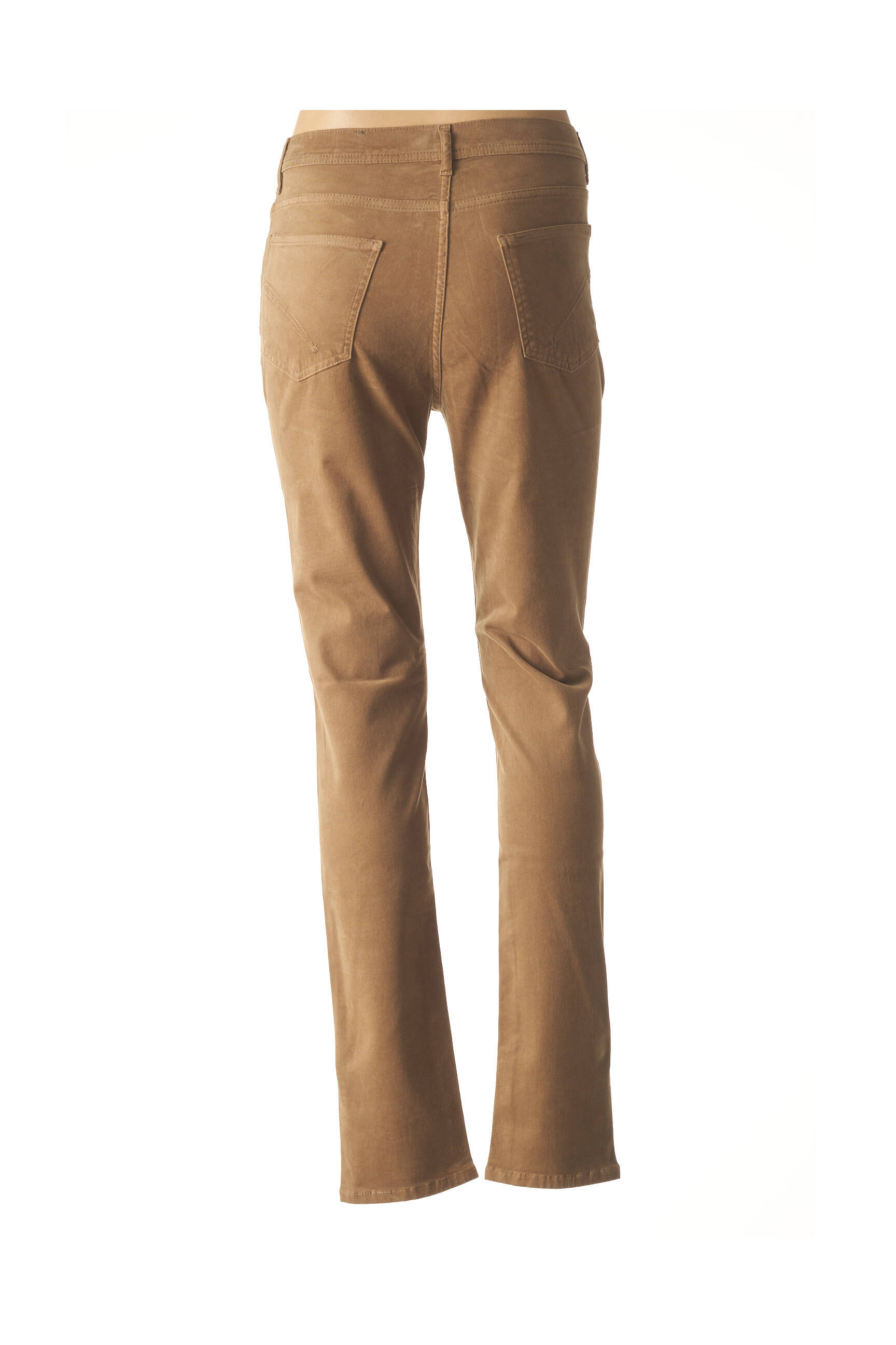 Pantalon aukšta talija aukšta talija rudas IMPAQT moteris