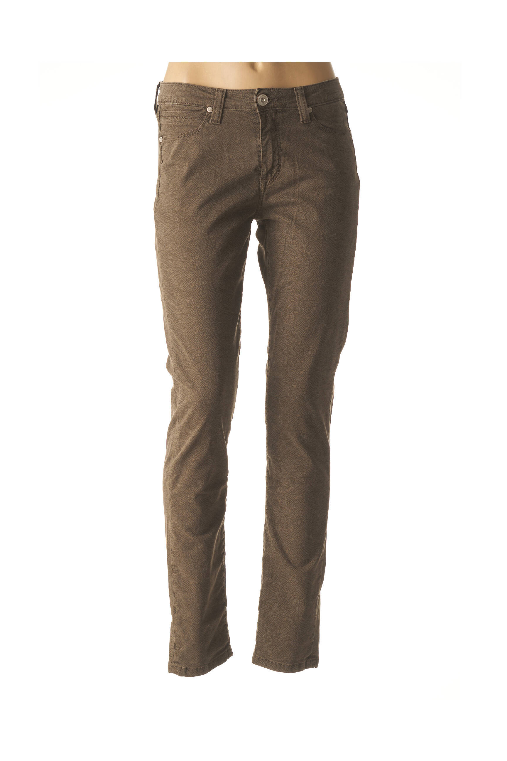 Pantalon lieknas maža dydžio rudas DENIM STUDIO moteris