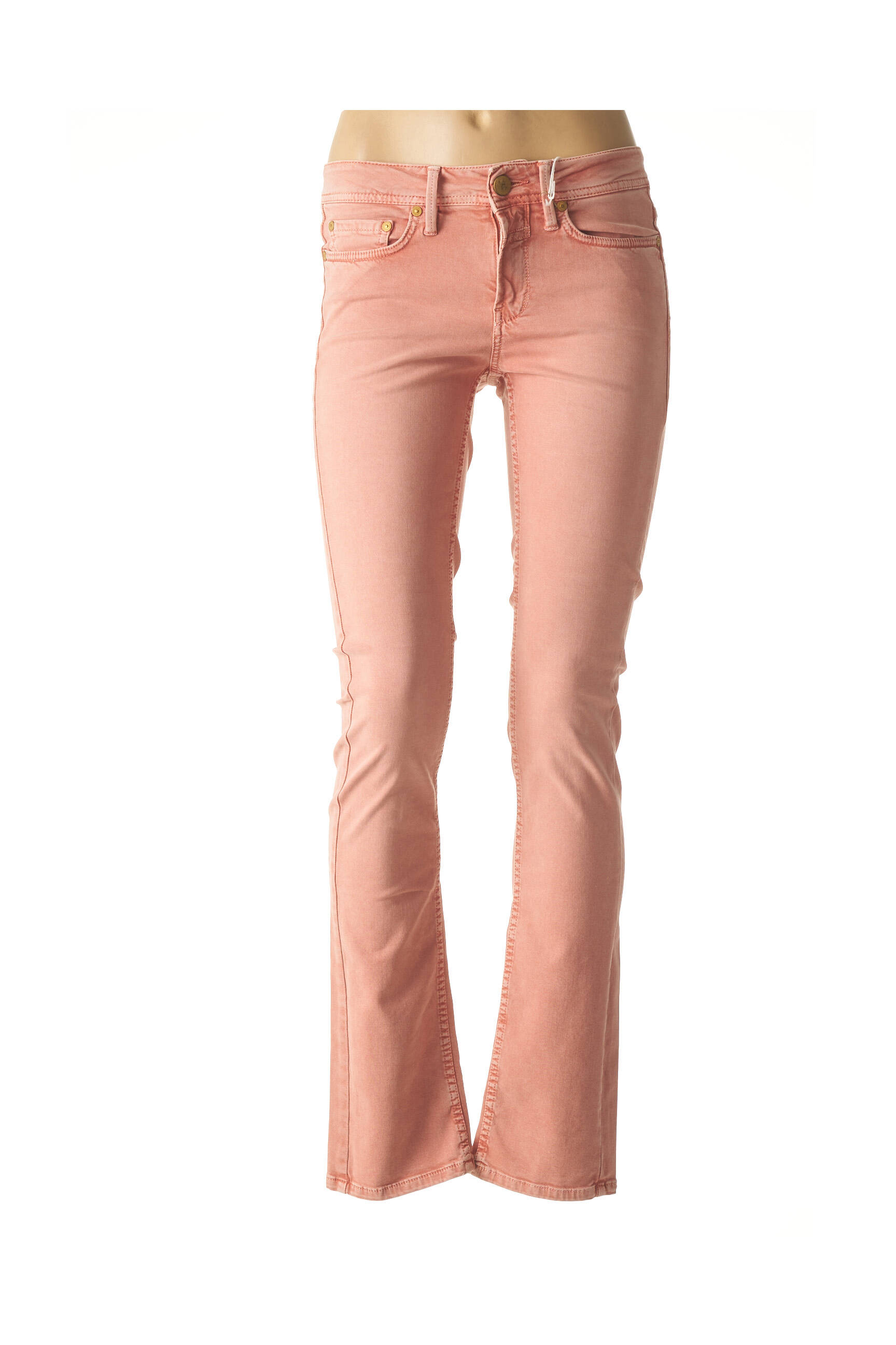 Pantalon tiesi kirpimas maža dydžio rožinė CLOSED moteris