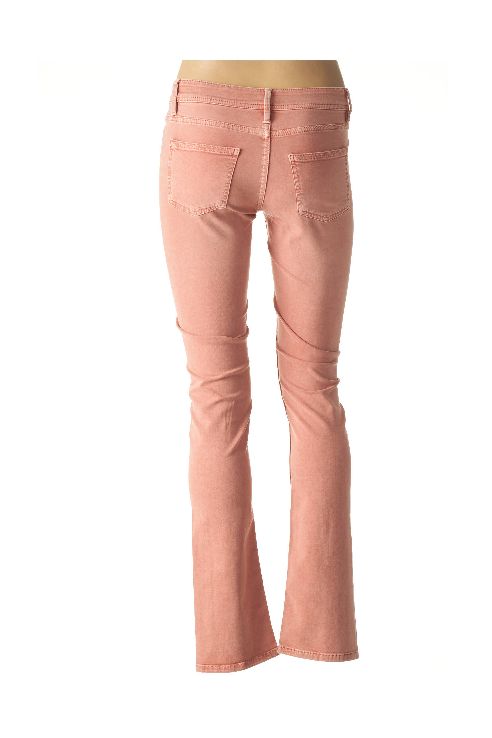 Pantalon tiesi kirpimas maža dydžio rožinė CLOSED moteris