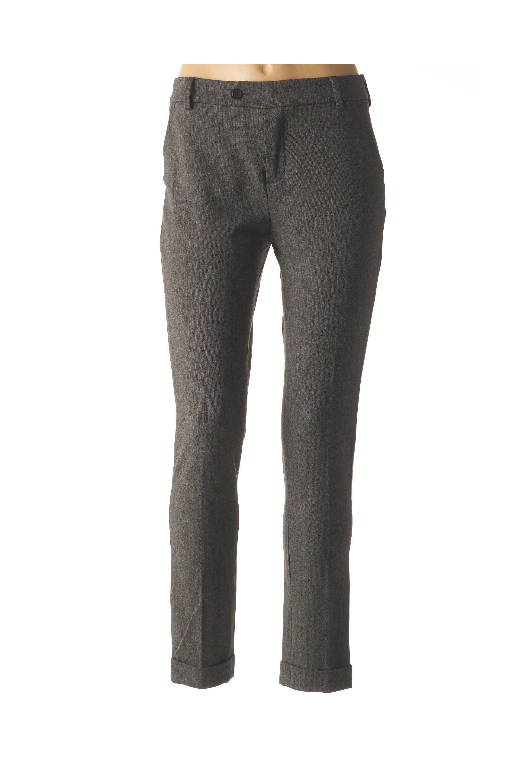 Pantalon kišenės normala dydis pilka DENIM STUDIO moteris